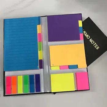 Personalizirani blok za beležke Sticky Notes Prilagojen komplet knjig z logotipom Memo Pad Sticky Notes Personalizirani blok za beležke Sticky Notes Prilagojen komplet knjig z logotipom Memo Pad Sticky Notes